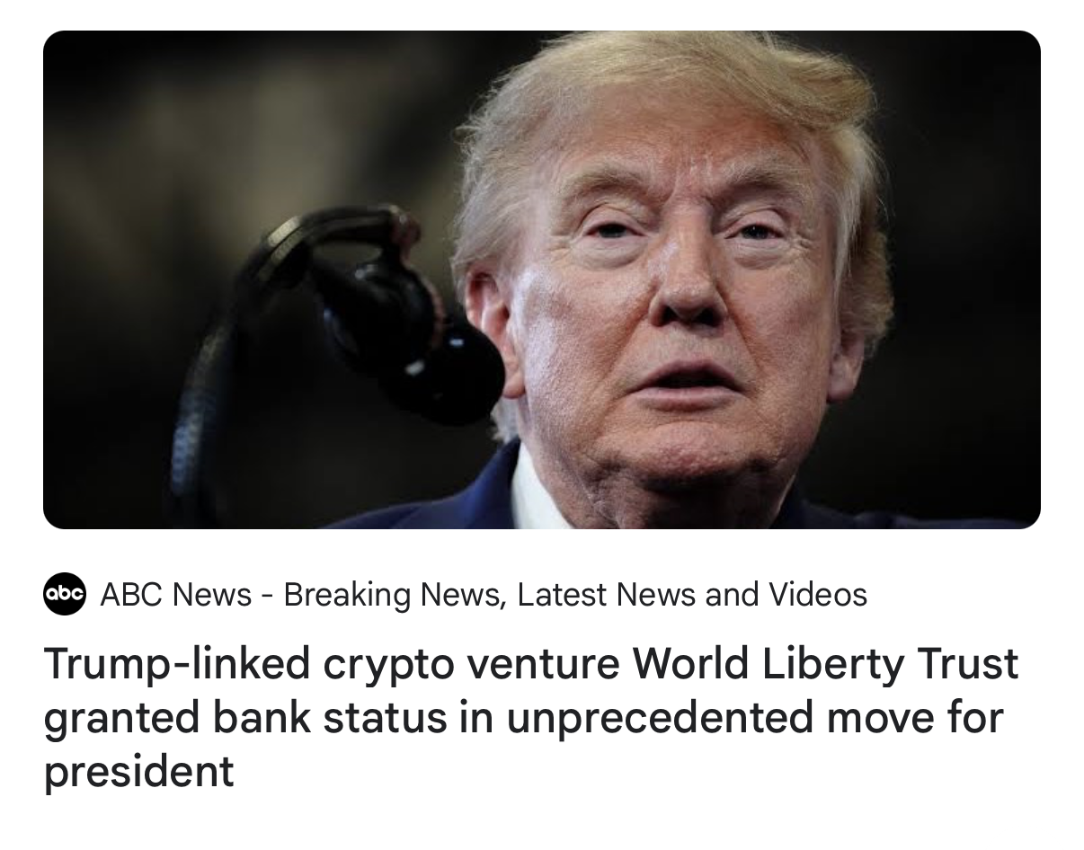 Screenshot of headline